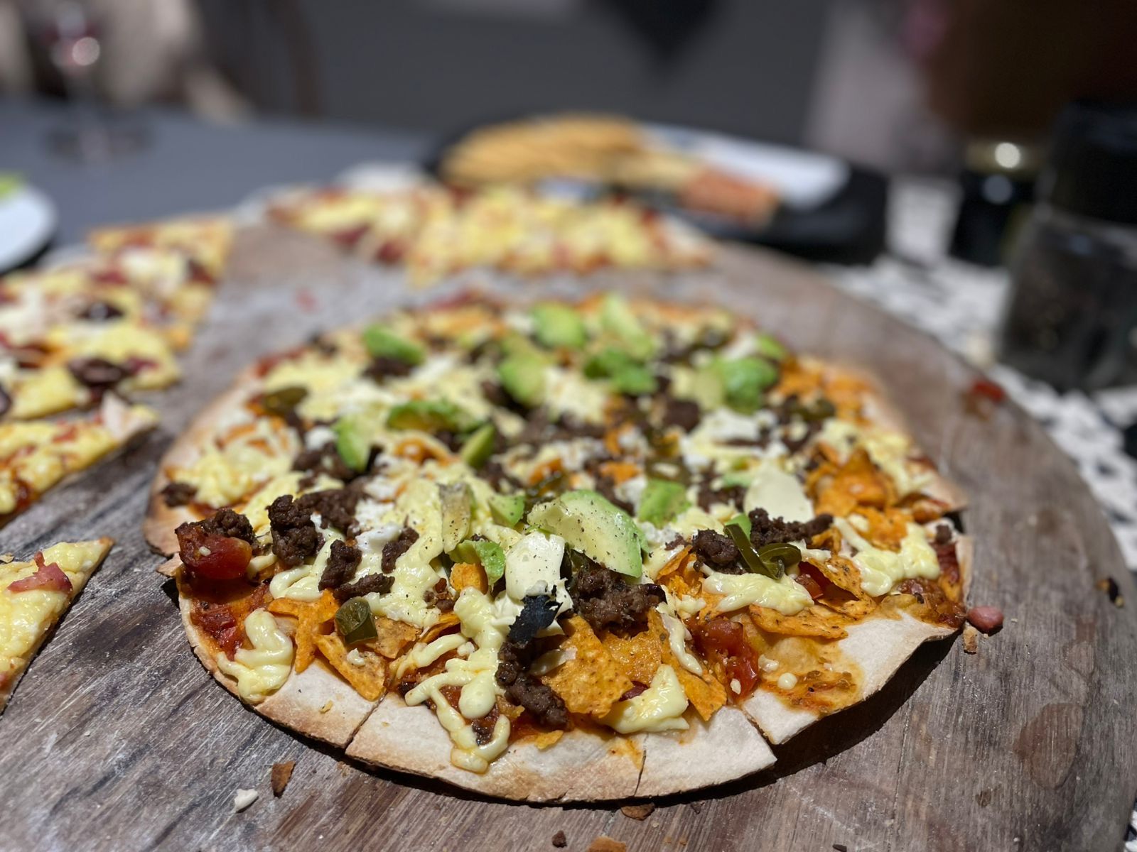 6 Sour Dough Pizza Bases